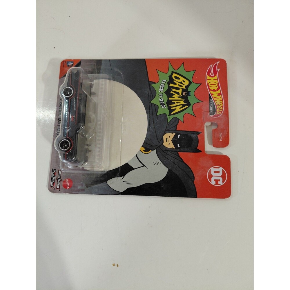 NIP Hot Wheels Premium Classic Tv Series 1:64 DieCast Batman Batmobile - Picture 2 of 5